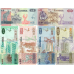 (331) Zambia P56c,57e, 58c, 59d, 60d, 61e - 2,5,10,20,50,100 Kwacha Year 2020-2022 (6 Notes)